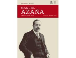 Livro O.C. Manuel Azaña Tomo 1 1897 / 1920 de Manuel Azaña (Espanhol)