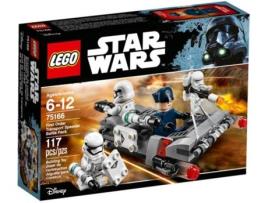 LEGO Star Wars:  Speeder de Transporte da Primeira Ordem - 75166 (Idade mínima: 6 - 117 Peças)