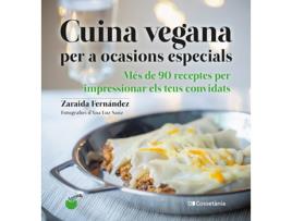 Livro Cuina Vegana Per A Ocasions Especials de Zaraida Fernández (Catalão)