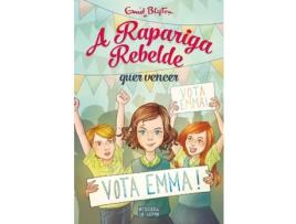 Livro A Rapariga Rebelde 8: A Rapariga Rebelde Quer Vencer de Enid Blyton (Português)