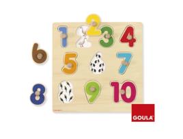 Puzzle JUMBO Numbers Puzzle (11 Peças)