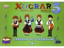 Livro Musica 5 Ep Xograr Seculo Xxi Caderno (Galego) de Vários Autores (Galego)