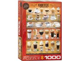 Puzzle 2D  Coffee 1000 pcs (1000 peças)