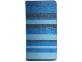 Capa iPhone 6, 6s, 7, 8 TUCANO Leggero Stripes Azul