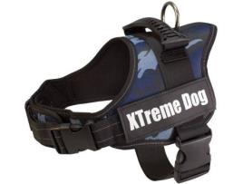 Peitoral para Cães ARQUIVET Xtreme Dog Camuflagem Azul (M)