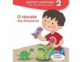 Livro O Rescate Dos Dinosaurios 1ºprimaria. Proxectos 2019 de Vários Autores (Galego)