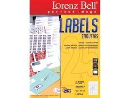 Etiquetas LORENZ BELL LB4732-2 (35.6 x 16.9mm - 30 folhas)