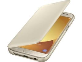 Capa SAMSUNG Galaxy J5 2017 Wallet Dourado