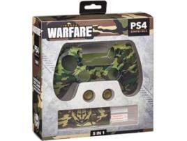 Kit Silicone INDECA PS4 Warfare
