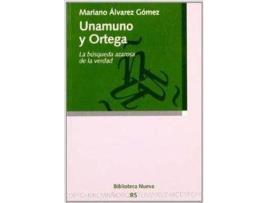 Livro Unamuno Y Ortega de Antonio Alvarez Gomez (Espanhol)