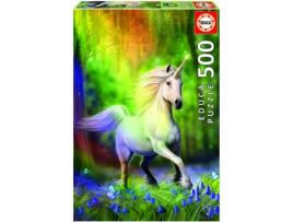 Puzzle Unicorn Rainbow  (500 pcs)