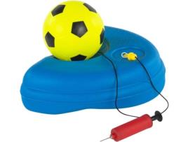 Bola de Futebol  para Treino com Base e Corda