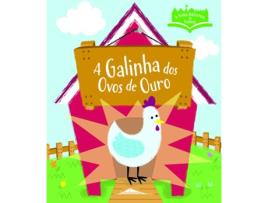Livro A Minha Biblioteca De Contos: A Galinha Dos Ovos De Ouro de Wonder Studio (Português)