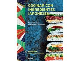 Livro Cocinar Con Ingredientes Japoneses de Luiz Hara (Espanhol)