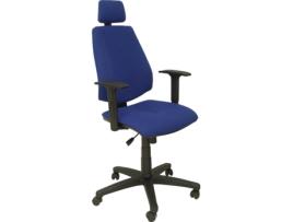 Cadeira de Escritório Executiva PYC Montalvos Azul (Braços Reguláveis - Tecido)
