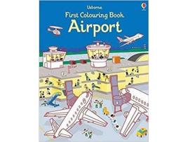 Livro First Colouring Book Airport de Simon Tudhope