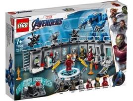 LEGO Marvel:  Salão das Armaduras de Iron Man - 76125 (Idade mínima: 7 - 524 Peças)