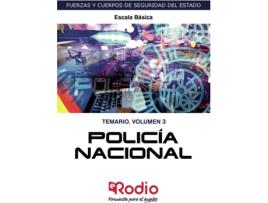 Livro Policía Nacional. Escala Básica. Temario. Volumen 3 de Vários Autores (Espanhol - 2019)