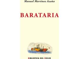 Livro Barataria de Manuel Martinez Azaña (Espanhol)