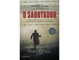 Livro O Sabotador de Andrew Gross (Português)