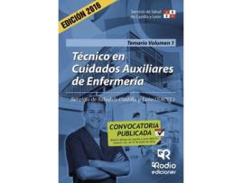 Livro Técnico en Cuidados Auxiliares de Enfermería. Temario. Volumen 1. Servicio de Salud de Castilla y León de Vários Autores (Espanhol - 2016)