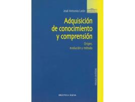 Livro Adquisicion De Conocimiento Y Comprension de Jose Antonio Leon Gascon (Espanhol)
