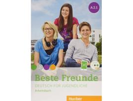 Livro Beste Freunde A2.1 Arbeitsbuch +Cd Audio de Vários Autores (Alemão)