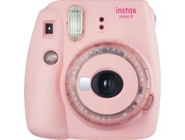 Máquina Fotográfica Instantânea  Instax Mini 9 Clear Rosa