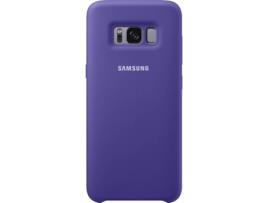 Capa  Galaxy S8 Silicone Roxo