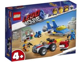 LEGO The Lego Movie 2:  Emmet and Benny's ‘Build and Fix' Workshop! - 70821 (Idade mínima: 4 - 117 Peças)