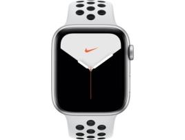 APPLE Watch Nike Series 5 GPS 44 mm Alumínio prata, preto