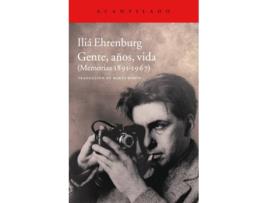 Livro Gente, Años, Vida de Ilia Ehrenburg (Espanhol)