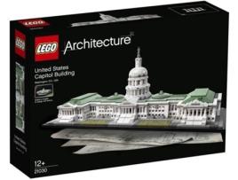 LEGO Architecture: O Capitólio dos Estados Unidos - 21030 (Idade mínima: 12 - 1032 Peças)