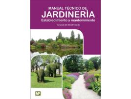 Livro Manual Tècnico Jardinería de Fernando Gil-Albert Velarde (Espanhol)