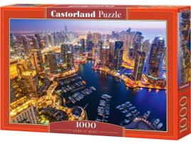 Puzzle CASTORLAND Dubai at Night (1000 Peças)