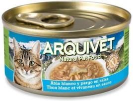 Ração para Gatos ARQUIVET (80 g - Húmida - Sabor: Atum Branco)