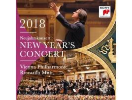 CD+DVD Riccardo Muti & Wiener Philharmoniker - Neujahrskonzert 2018 / New Year's Concert 2018