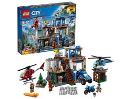 LEGO City: Quartel-General da Polícia na Montanha - 60174 (Idade mínima: 6 - 663 Peças)