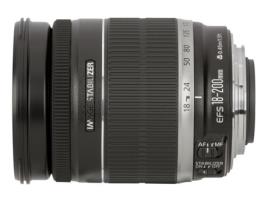 Objetiva CANON EF-S 18-200 mm 3.5-5.6 IS (Encaixe: Canon EF - Abertura: f/5.6 - f/3.5)