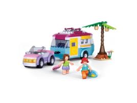 Construção SLUBAN Girls Dream - Férias de Praia (Idade Mínima: 6 - 281 Peças)