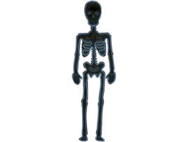 DISFRAZZES de Esqueleto Fluorescente (90 x 30 cm - Halloween)