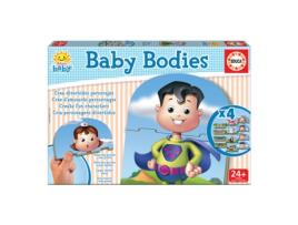 Puzzle Infantil  Baby Bodies (4 Peças)