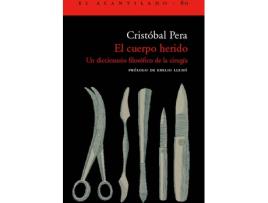 Livro El Cuerpo Herido de Cristóbal Pera (Espanhol)