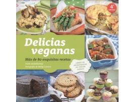 Livro Delicias Veganas de Toni Rodríguez (Espanhol)