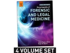 Livro Encyclopedia Of Forensic And Legal Medicine de Roger Byard (Inglês)