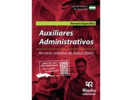 Livro Auxiliares Administrativos. Temario Específico. Servicio Andaluz de Salud (SAS) de Vários Autores (Espanhol - 2018)