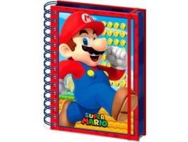 Caderno A5  Super Mario: Mario