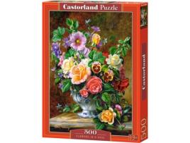 Puzzle CASTORLAND Flowers in a Vase (500 Peças)