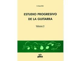 Livro Estudio Progresivo De La Guitarra Vol. 2 de María Belén Casas Miró (Espanhol)