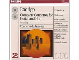 CD The Romeros & ASMF - Rodrigo: Complete Concertos for Guitar & Harp